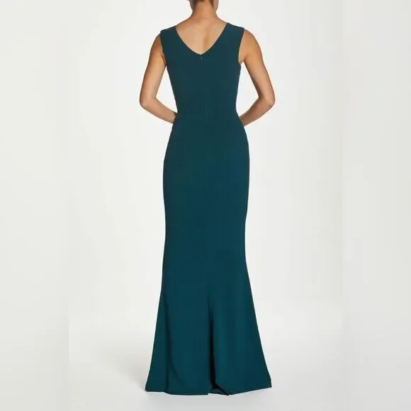 Dress The Population Sandra Gown in Pine - Picture 3 of 11